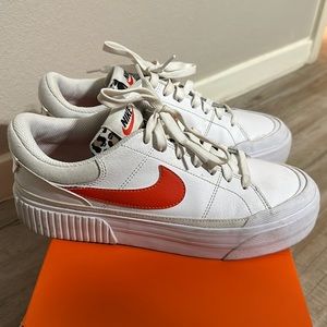 Nike Women's Court Legacy Lift Platform Shoes